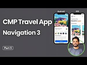 Compose Multiplatform Travel App — Compose Navigation 3 for Android & iOS (Part 5)