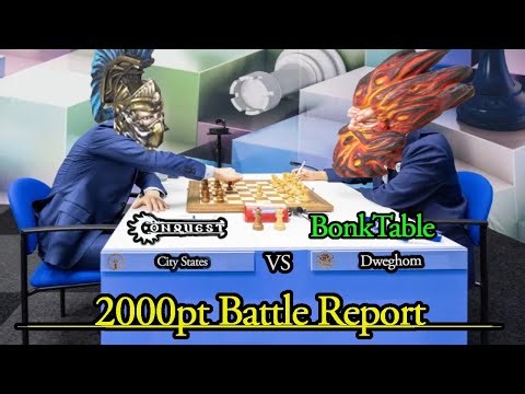 Conquest: The Last Argument of Kings EP94 Dweghom vs City States TTS Battle Report