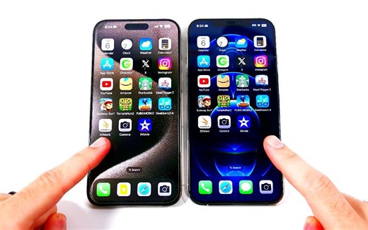 iPhone 15 Pro Max vs iPhone 12 Pro Max 速度对比测试