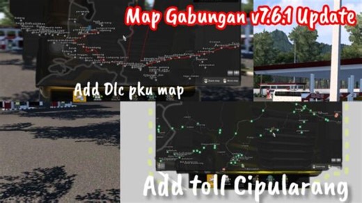 New Indonesia Combo Map v7.6 ETS2 1.48.5