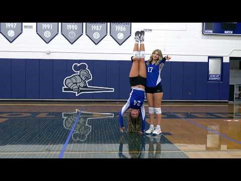 Cheerleaders Volleyball Players Behind The Scenes Photography