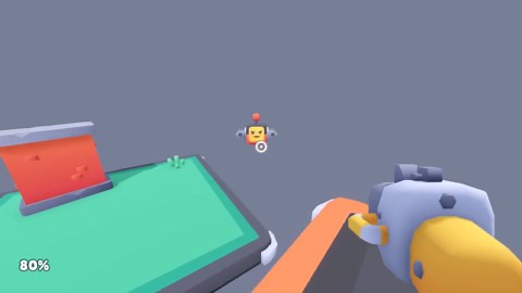 Created a first person shooter example for Godot (open source)!