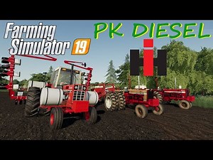 1256 IH GOLD DEMONSTRATOR IH PLANTERS FARMERSBURG IA