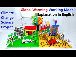 global warming working model science project explanation in english | craftpiller
