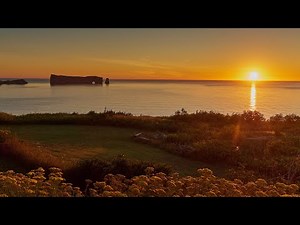Les paysages de la Gaspésie une des plus belles régions du Quebec.