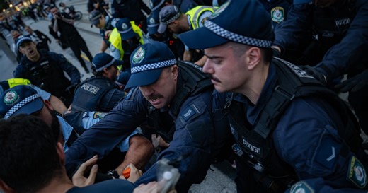 Police approved prayers before violent protest disruption