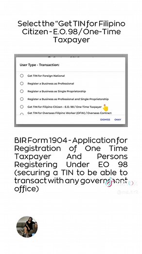 How to Register to BIR Online Registration and Update System?
