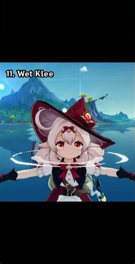 Remember 50 variation of Klee by Crying Aqua? #genshinimpact #klee #genshin (Genshin Impact)