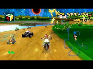 Mario Kart Wii - Super Mario Galaxy // Leaf Cup (150cc) - 100% Walkthrough