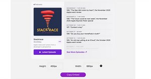 Apple Podcasts launches new embeddable web players for shows and episodes - 9to5Mac
