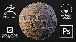 Texture Creation Tutorial with #ZBrush & Substance Designer - Get it here http://cbr.sh/h1xgie | Cubebrush