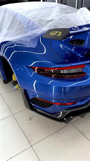 Transformation the Porsche 911 991 GT3 in #Porsche_VIRUS GT3 by ‪@SCLGLOBALConcept‬