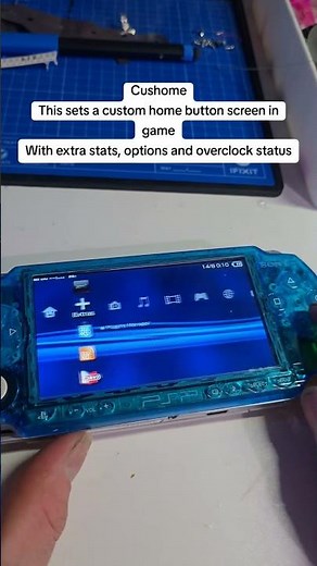 Here's my top 5 PSP plugins for 2025! 🚀 #psp #psp1000 #pspmodding #retrogamer #custompsp