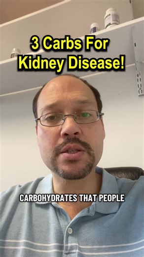 3 carbs you can eat with diabetic kidney disease and kidney disease #health #kidneydisease #healthcare #diet
