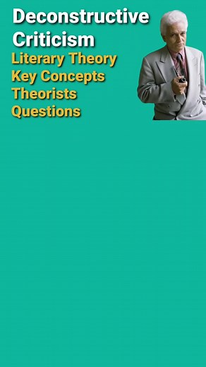 6K views · 25 reactions | Deconstructive Criticism || Literary Theory #deconstruction #derrida #LiteraryTheory #literature | English with Qaiser Sajjad | Facebook