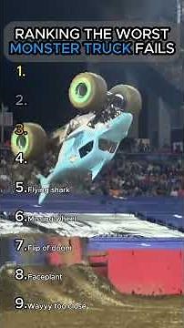 RANKING THE WORST MONSTER TRUCK FAILS
