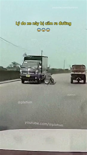 The reason this car is banned from the road 😨 #traffic #luck #roadsafety #safedriving #trafficlaws