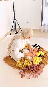 26K views · 8.7K reactions | Autumn girl with a flower twist  #autumn #season #fall2023 #newborn #photography #trend #reel #instagram | NOUR BERRO Photography | Facebook