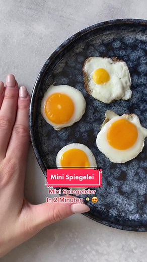 Mini Spiegelei: Einfrieren von Eiern und Kitchen Hacks