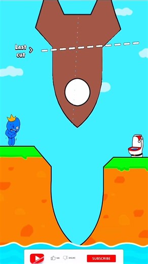 Slice 🚀 to save #all Levels gameplay #lvl5 #shorts