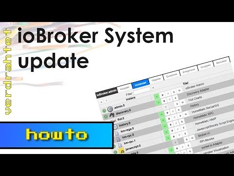 iobroker - System update installieren