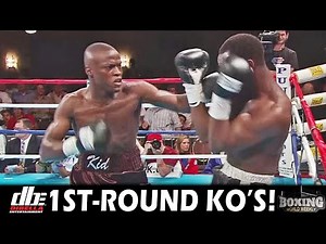 FIRST-ROUND KNOCKOUTS! | Curtis Stevens, George Kambosos Jr., Andy Lee, Peter Quillin, Andre Berto