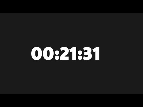 21 Minute 31 Second Timer - (1291/36,000)
