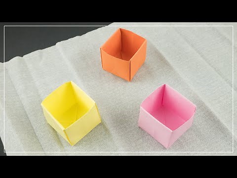DIY Origami Box Tutorial | Easy Paper Craft Idea