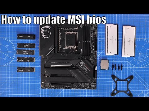 How to update MSI Z790 Carbon Wifi motherboard BIOS