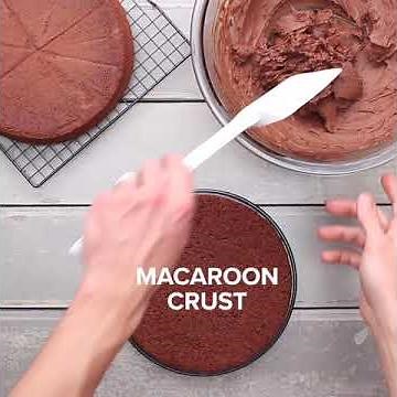 Macaroon Triple-Layer Chocolate Cake (for Passover)