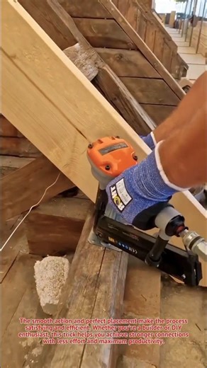 Precision Angle Nailing Trick – Strong Wood Connection Fast 🔥