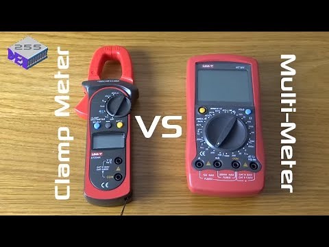 Multimeter Vs Clamp Meter - Plus a little on safety
