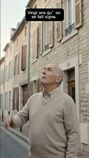 Twenty Years of Waving, and They’d Never Spoken 🪟 | Learn French Conversation