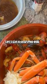 Let’s Eat A Seafood Boil!!🦐🍽️ #copyfish #shrimplydelicious #youtubeshorts #foodie