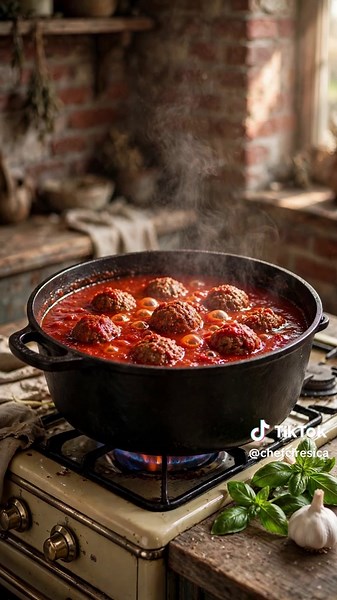 Slow-Simmered Marinara Meatballs (Grandma’s Recipe)