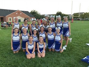 St. Simon Cheerleading 8th grade year
