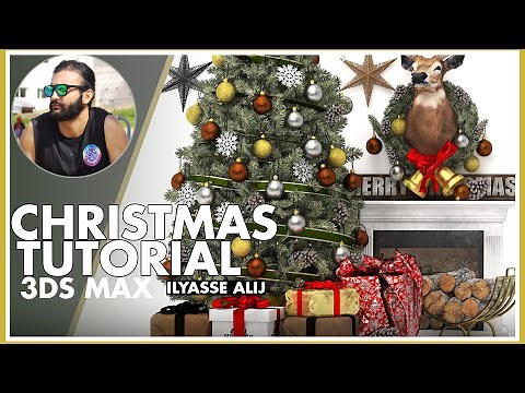 How to make a CHRISTMAS TREE using 3dsMax