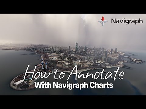 #navigraph Charts | How to Use the Brilliant Annotations Feature
