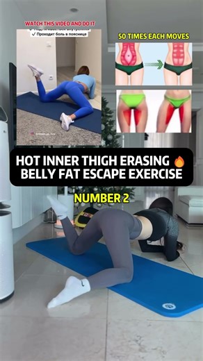 Burn BELLY Fat With Simple Inner Thigh Exercises Now