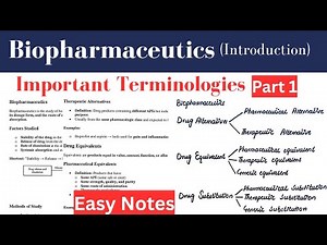 Biopharmaceutics || Drug Alternatives || Drug equivalent || Drug substitution & its types #pharmd