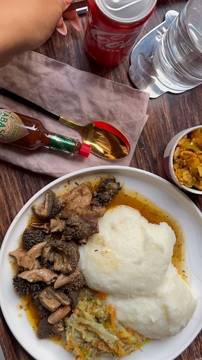 Mogodu, cabbage and pap 🤤 | Cooking_with_nthabi