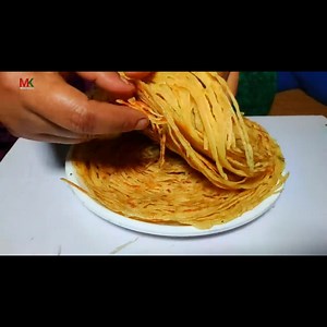 8.6K views · 170 reactions | সামান্য তেলে খুব সহজে লাচ্ছা পরোটা lachha Paratha recipe by Mehek kitchen Vlog | Mehek Kitchen Vlog | Facebook