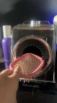How to clean your hair brushes with an Automatic Hair Brush Cleaner! #pallure