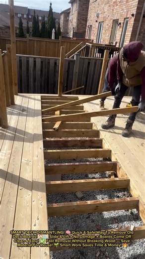 GENIUS TRICK! ⚡ How To Remove Deck Boards Fast Without Damage! 🤯