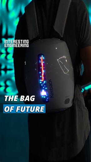 Keeback is a minimalist, multimedia-based backpack that creates a difference in everyday outfits. | Interesting Engineering