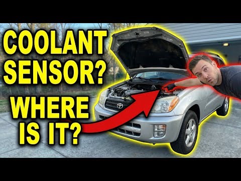 Where Is Coolant Temp Sensor On 2002 Toyota Rav4