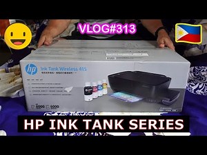 HP Ink Tank Wireless 415 Printer ( Z4B53A ) +SETUP WALKTHROUGH+FEATURES & SPECS UNBOXING+PHILIPPINES
