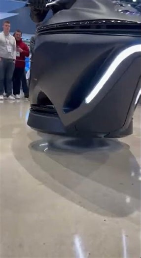 🚀 Wheel-Less Hover Motorcycle Glides 5cm Above the Floor! 😲 #FutureTech