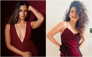 Alia Bhatt To Mithila Palkar: These 5 Bollywood Actresses Stole The Show With Their Beautiful Maroon Outfits- SEE PICS | SpotboyE