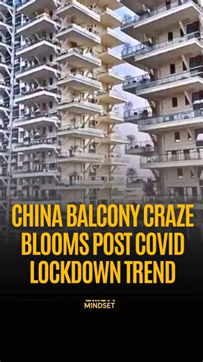 Cash Mindset on Instagram: "A major balcony trend has emerged across China as people rediscovered the value of outdoor space during the lockdown period. What began as a simple desire for sunlight fresh air and open surroundings has now evolved into a widespread movement centered on comfort creativity and personal well being. Homeowners are transforming balconies into functional extensions of their living areas. These spaces are becoming mini gardens serene lounges or productive work zones each d